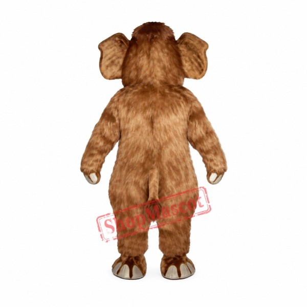 Mammoth with Long Tusks Mascot Costume