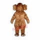 Mammoth with Long Tusks Mascot Costume