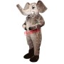 Tusked Elephant Mascot Costume