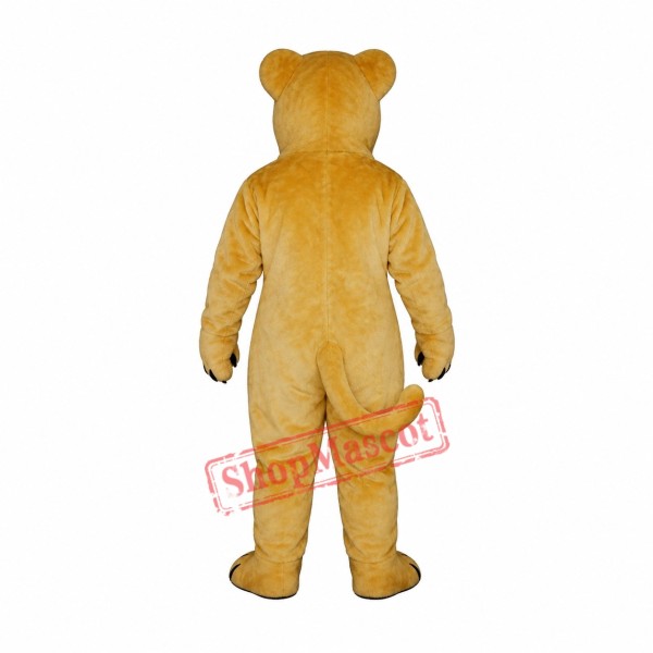 Realistic Lioness Mascot Costume Realistic Lioness Mascot Costume