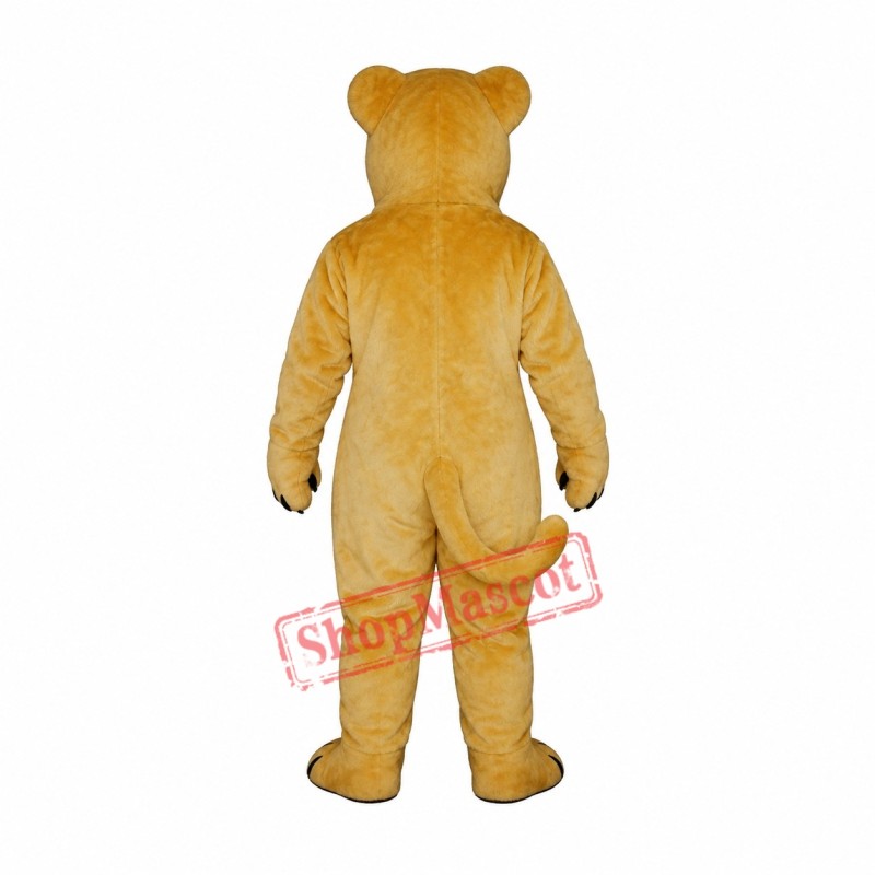 Realistic Lioness Mascot Costume Realistic Lioness Mascot Costume