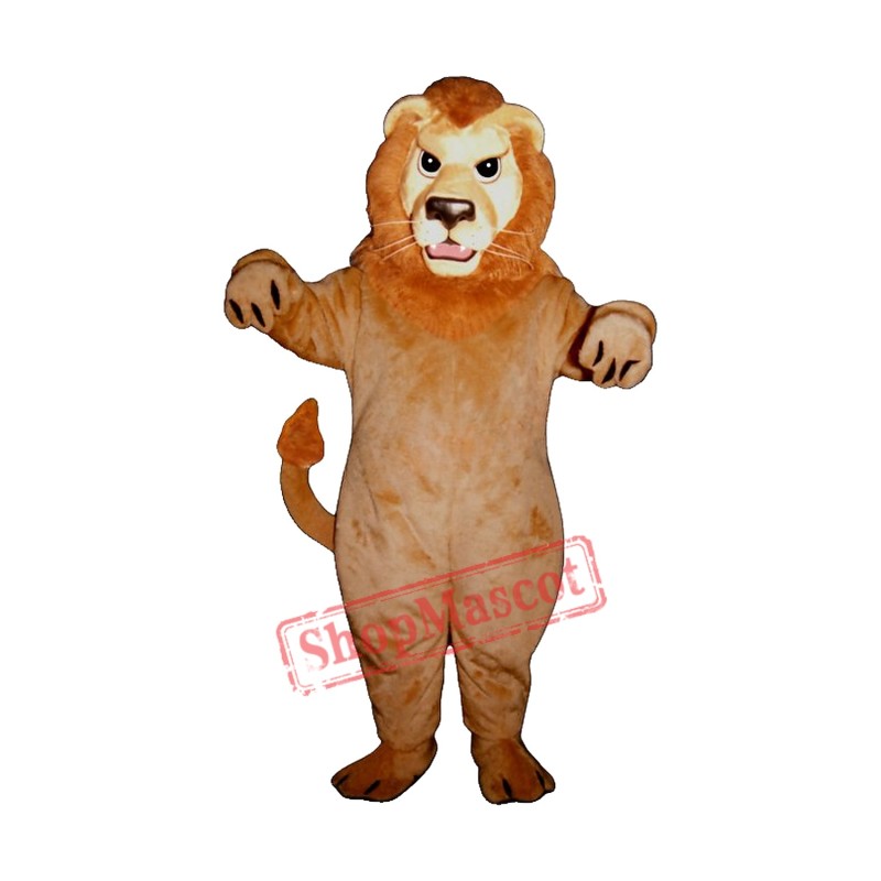 Mean Lion Mascot Costume
