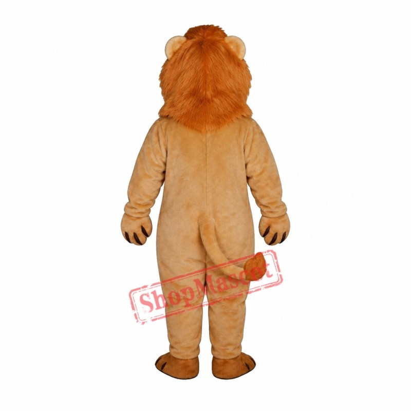 Mean Lion Mascot Costume