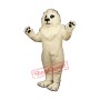 White Lion Mascot Costume