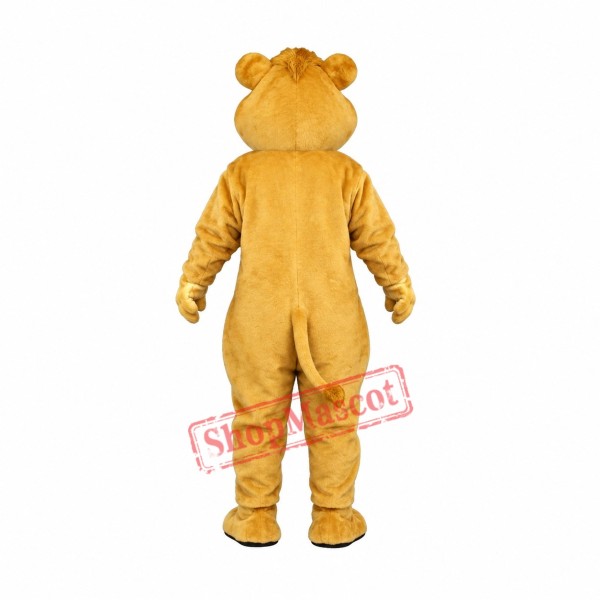 Young Lion Mascot Costume