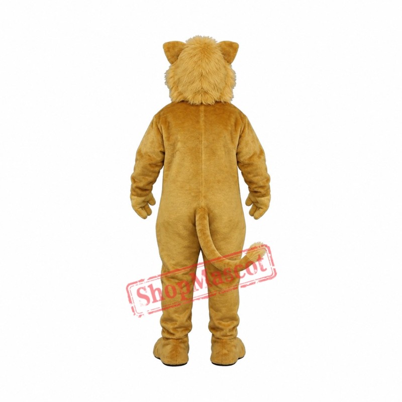 Leslie Lion Mascot Costume