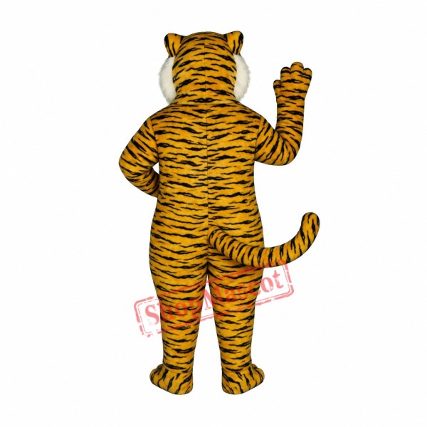 Realistic Tiger Mascot Costume Realistic Tiger Mascot Costume