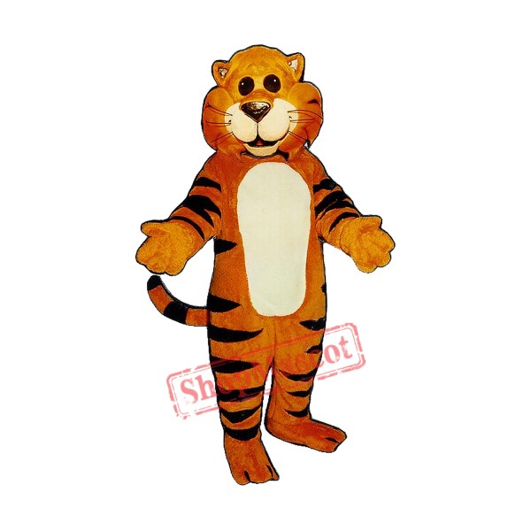 Cat's Meow Tiger Mascot Costume Cat's Meow Tiger Mascot Costume