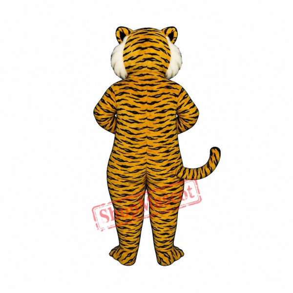 Jungle Tiger Mascot Costume Jungle Tiger Mascot Costume