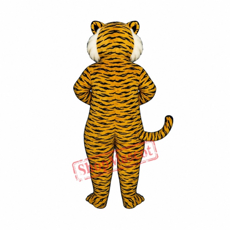 Jungle Tiger Mascot Costume Jungle Tiger Mascot Costume