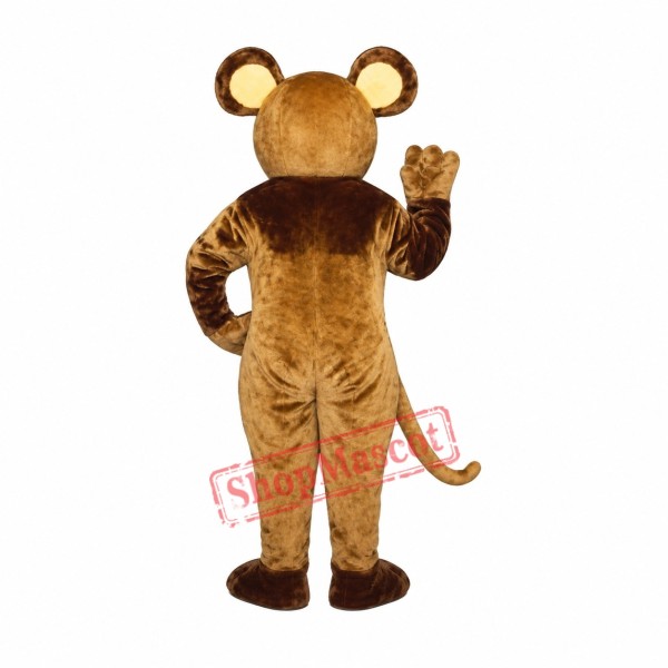 Brown Mouse Mascot Costume Brown Mouse Mascot Costume