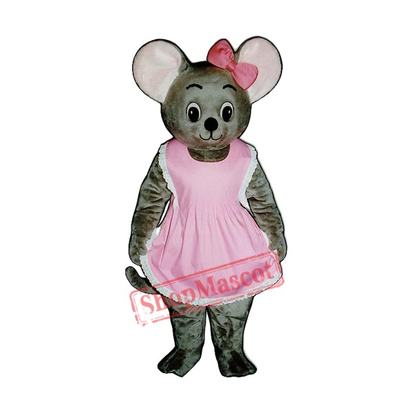 Mitzi Mouse Mascot Costume Mitzi Mouse Mascot Costume