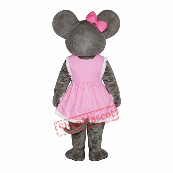 Mitzi Mouse Mascot Costume Mitzi Mouse Mascot Costume