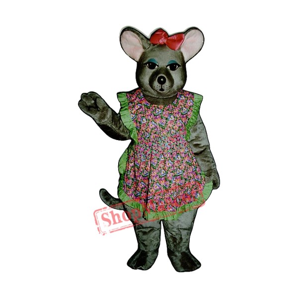 Charlotte Mouse Mascot Costume Charlotte Mouse Mascot Costume