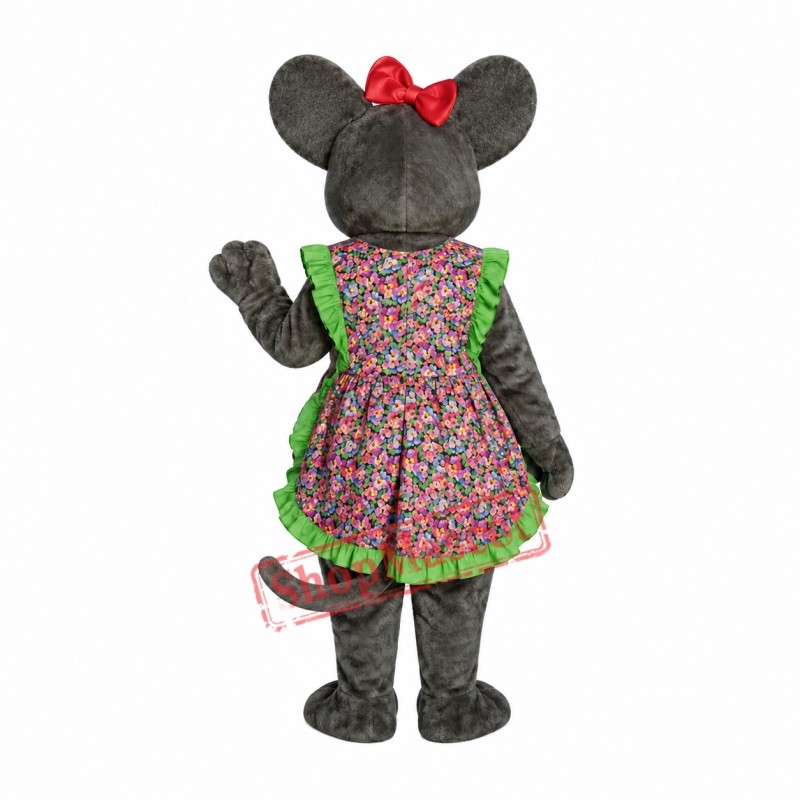 Charlotte Mouse Mascot Costume Charlotte Mouse Mascot Costume
