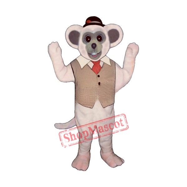 Marty Mouse Mascot Costume Marty Mouse Mascot Costume