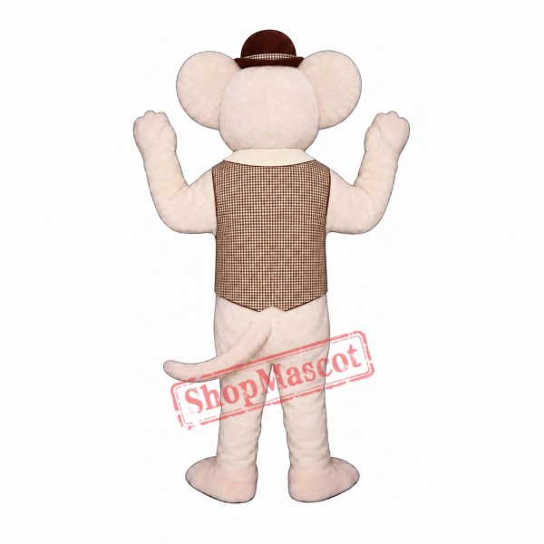 Marty Mouse Mascot Costume Marty Mouse Mascot Costume
