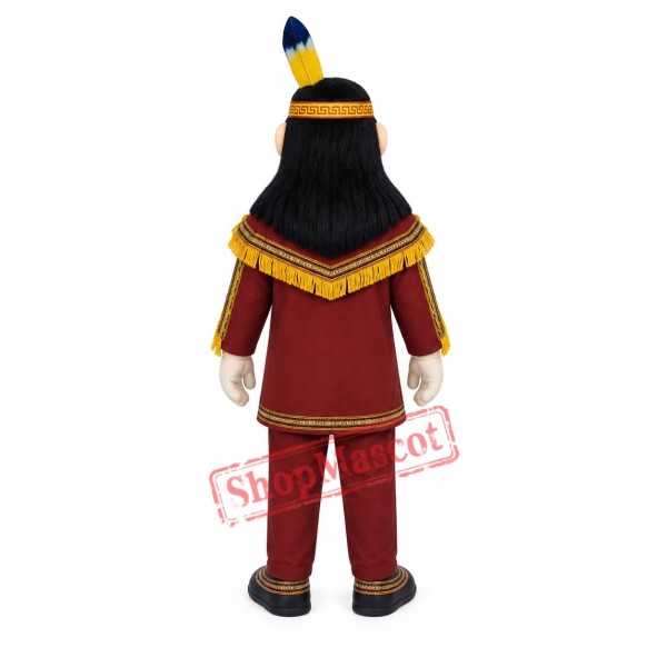 Brave Mascot Costume Brave Mascot Costume