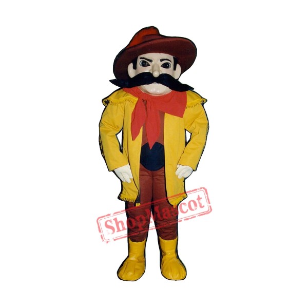 Frontiersman Mascot Costume Frontiersman Mascot Costume