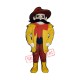 Frontiersman Mascot Costume Frontiersman Mascot Costume