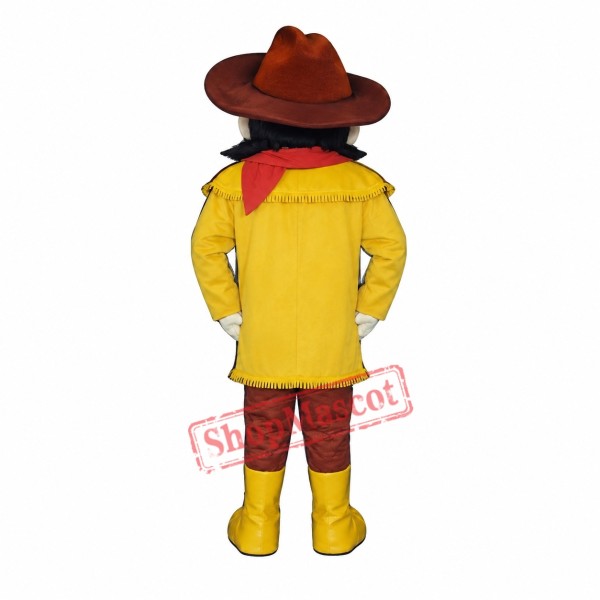 Frontiersman Mascot Costume Frontiersman Mascot Costume