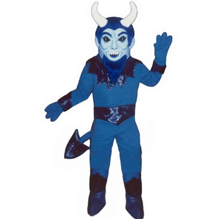 Blue Devil Mascot Costume
