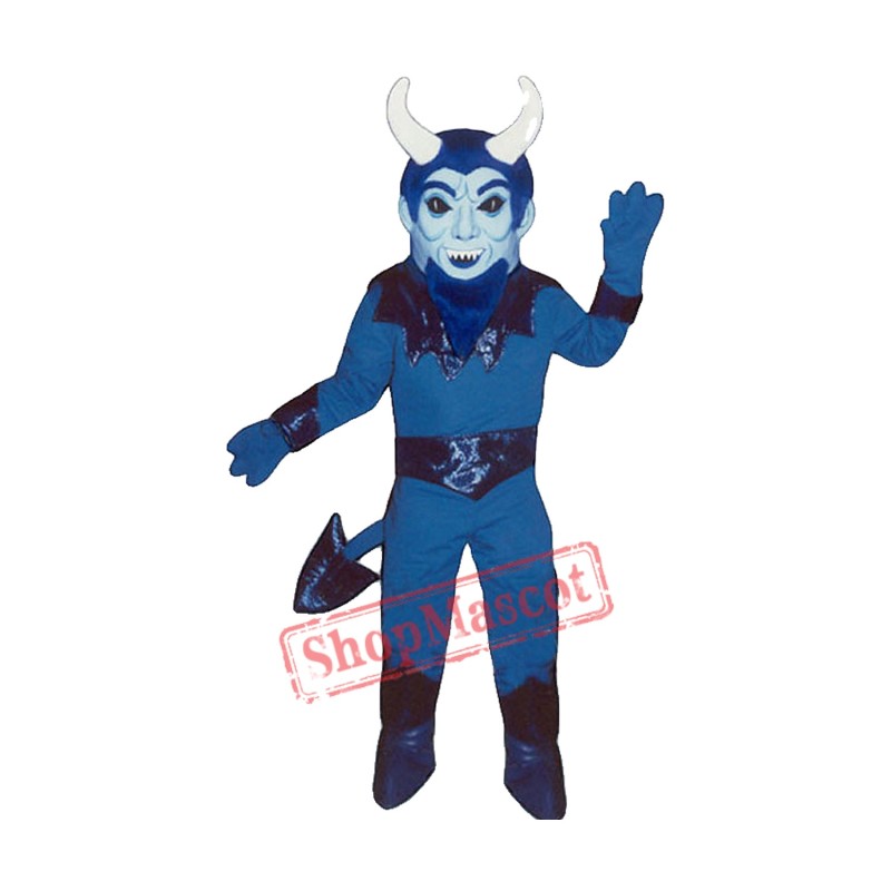 Blue Devil Mascot Costume Blue Devil Mascot Costume