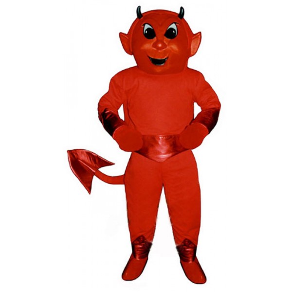 Cute Red Devil Mascot Costume