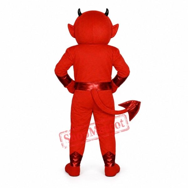 Cute Red Devil Mascot Costume Cute Red Devil Mascot Costume