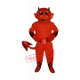 Cute Red Devil Mascot Costume
