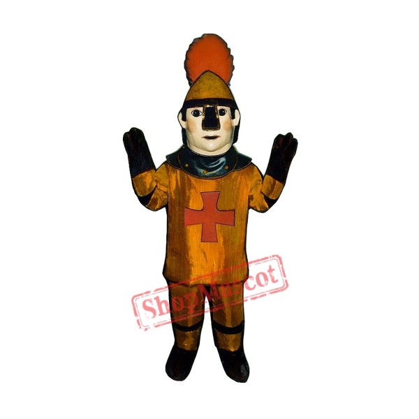 Golden Knight Mascot Costume