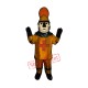 Golden Knight Mascot Costume Golden Knight Mascot Costume