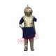 Silver Knight Mascot Costume Silver Knight Mascot Costume