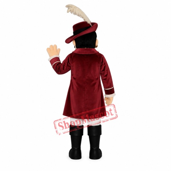 Cavalier Mascot Costume Cavalier Mascot Costume