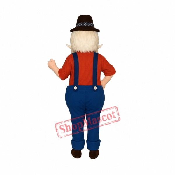 Hillbilly Harold Mascot Costume Hillbilly Harold Mascot Costume