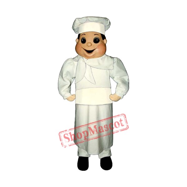 Jolly Baker Mascot Costume Jolly Baker Mascot Costume