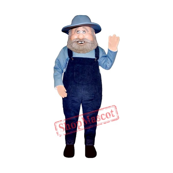 Prospector Mascot Costume Prospector Mascot Costume
