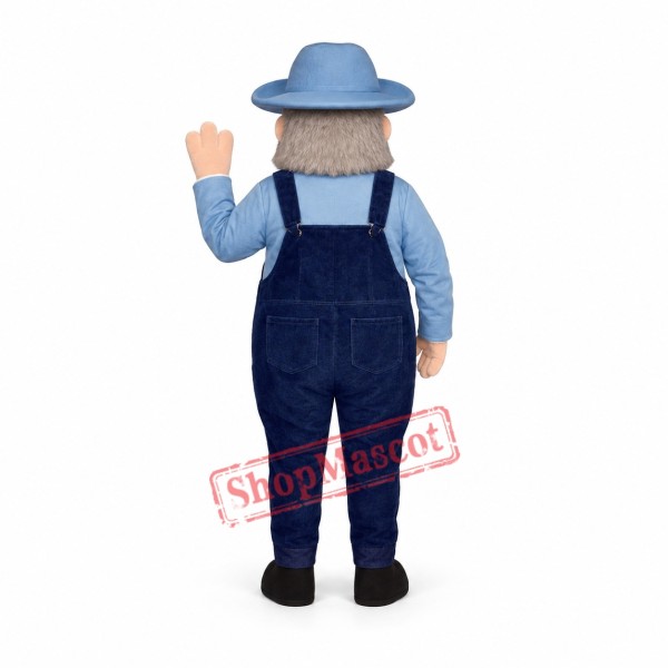 Prospector Mascot Costume Prospector Mascot Costume