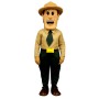 Warden Walt Mascot Costume