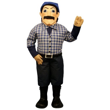 Timber Jack Mascot Costume
