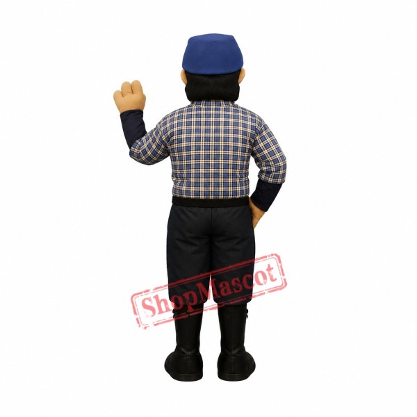 Timber Jack Mascot Costume Timber Jack Mascot Costume