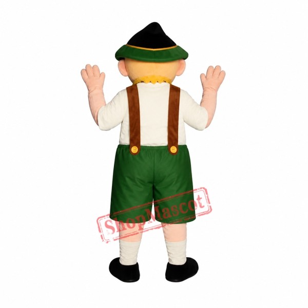 Alpine Man Mascot Costume Alpine Man Mascot Costume