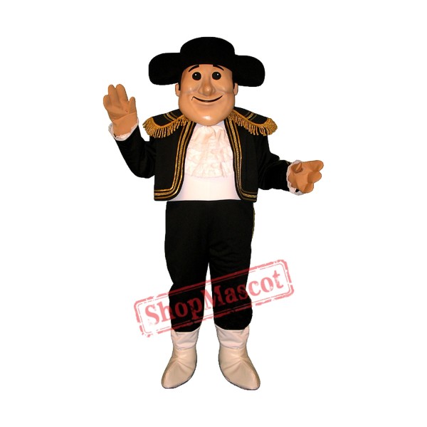 Matt Matador Mascot Costume Matt Matador Mascot Costume