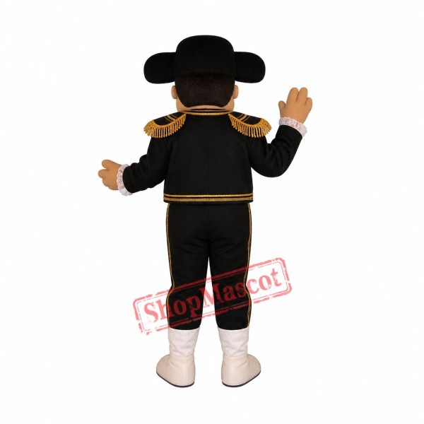 Matt Matador Mascot Costume Matt Matador Mascot Costume