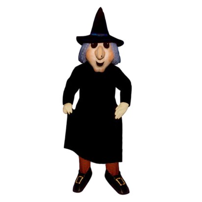 Black Witch Mascot Costume