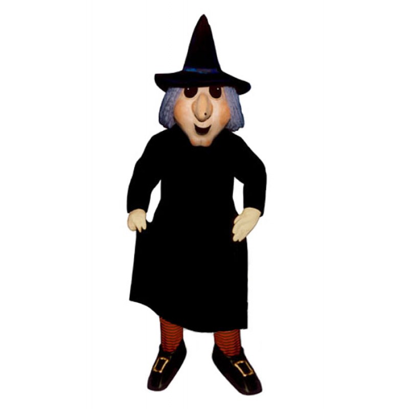 Black Witch Mascot Costume