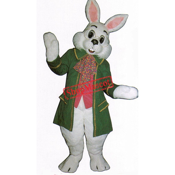 Wendell Rabbit-Green Mascot Costume