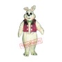 Easter Bunny Vest Mascot Costume
