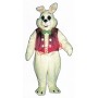 Easter Bunny Vest Mascot Costume