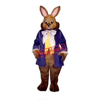 Mr. Brown Bunny Mascot Costume